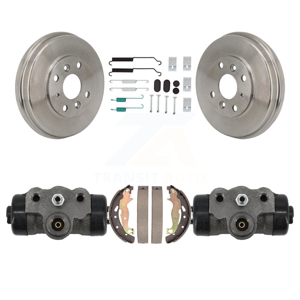 Brake Drum Shoes Spring And Cylinders Rear Kit For Toyota Yaris iA Scion