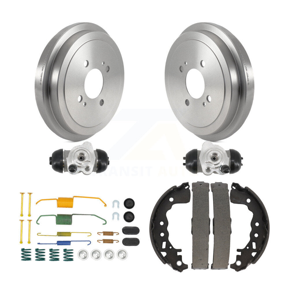 Brake Drum Shoes Spring And Cylinders Rear Kit (6Pc) For Nissan Kicks Versa