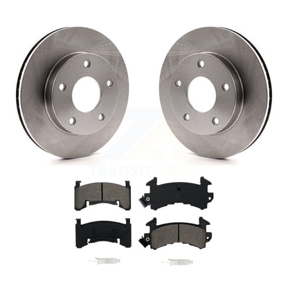 Brake Rotors Semi-Metallic Pad Front Kit For Chevrolet S10 GMC Sonoma S15 Blazer