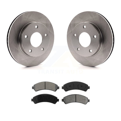 Disc Brake Rotor Semi-Metallic Pad Front Kit For 1997 Chevrolet Blazer GMC Jimmy