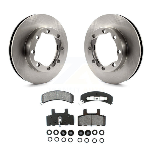 Brake Rotor & Semi-Metallic Pad Front Kit For GMC K2500 K1500 Suburban Chevrolet