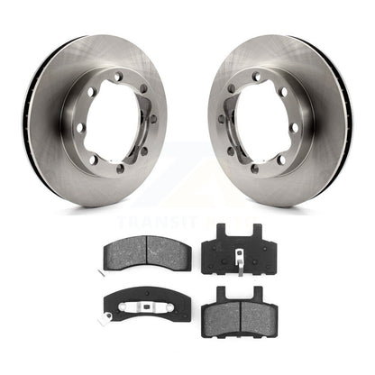 Brake Rotor & Semi-Metallic Pad Front Kit For K2500 Chevrolet GMC Dodge Ram 2500