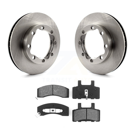 Brake Rotor & Semi-Metallic Pad Front Kit For K2500 Chevrolet GMC Dodge Ram 2500