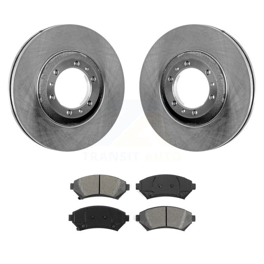 Brake Rotors Semi-Metallic Pad Front Kit For Buick Pontiac Montana Century Grand