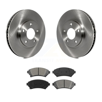Brake Rotor Semi-Metallic Pad Front Kit For Chevrolet Impala Buick LeSabre Monte