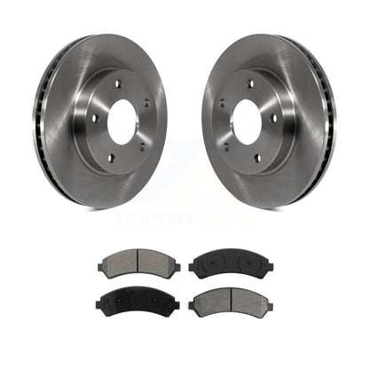 Brake Rotor Semi-Metallic Pad Front Kit For Chevrolet GMC Blazer S10 Jimmy Isuzu