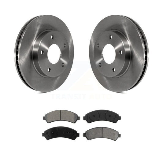 Brake Rotor Semi-Metallic Pad Front Kit For Chevrolet GMC Blazer S10 Jimmy Isuzu