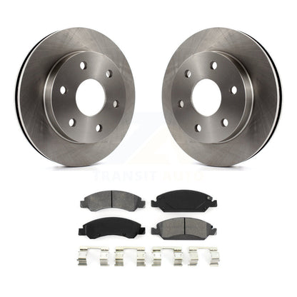 Brake Rotors Semi-Metallic Pad Front Kit For 07 GMC Sierra 1500 Disc rear brakes