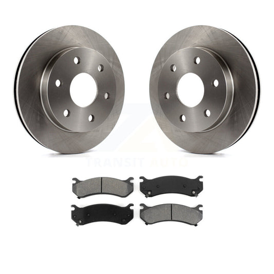 Brake Rotors Semi-Metallic Pad Front Kit For Chevrolet GMC Silverado 1500 Sierra