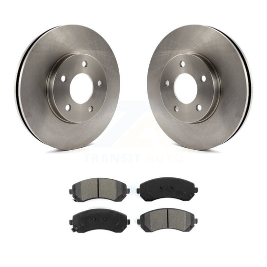 Brake Rotor Semi-Metallic Pad Front Kit For Buick Rendezvous Pontiac Montana AWD