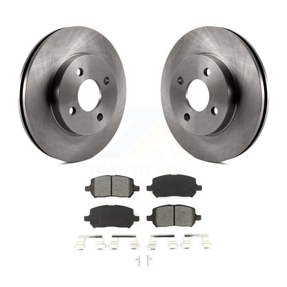Brake Rotor & Semi-Metallic Pad Front Kit For Chevrolet Cobalt Pontiac G5 Saturn