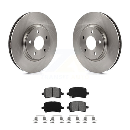 Brake Rotor & Semi-Metallic Pad Front Kit For Chevrolet Cobalt Saturn Ion Malibu