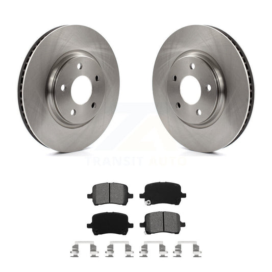 Brake Rotor & Semi-Metallic Pad Front Kit For Chevrolet Cobalt Saturn Ion Malibu