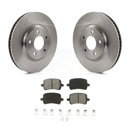 Brake Rotor & Semi-Metallic Pad Front Kit For Chevrolet Malibu Pontiac G6 Cobalt