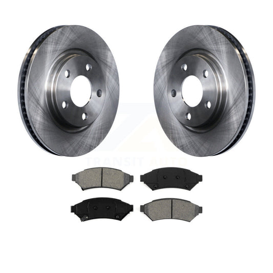 Brake Rotors & Semi-Metallic Pad Front Kit For Buick Pontiac LaCrosse Grand Prix