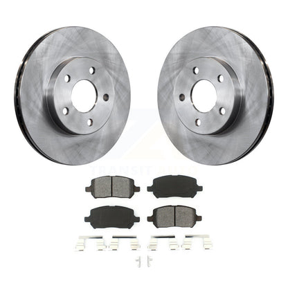 Disc Brake Rotor And Semi-Metallic Pad Front Kit For Chevrolet Cobalt Pontiac G5