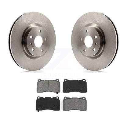 Disc Brake Rotors And Semi-Metallic Pads Front Kit For Cadillac XTS Buick Regal