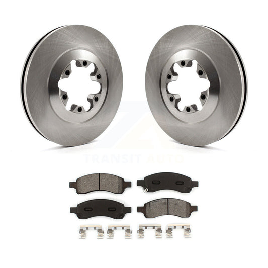 Disc Brake Rotor & Semi-Metallic Pad Front Kit For Chevrolet Colorado GMC Canyon