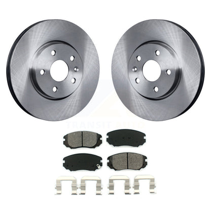 Brake Rotors Semi-Metallic Pad Front Kit For Chevrolet Equinox GMC Terrain Buick