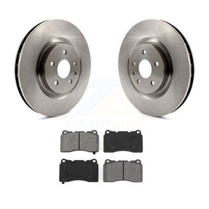 Disc Brake Rotors And Semi-Metallic Pads Front Kit For Pontiac G8 Buick Regal