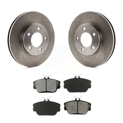 Disc Brake Rotors And Semi-Metallic Pads Front Kit For 1994-1995 Ford Taurus SHO