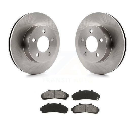 Brake Rotor And Semi-Metallic Pad Front Kit For Ford Ranger Explorer Mazda B4000
