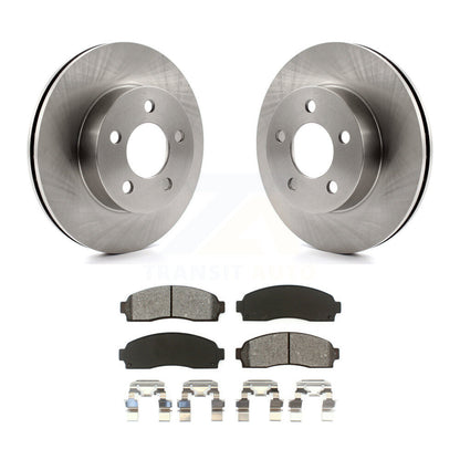 Disc Brake Rotor And Semi-Metallic Pad Front Kit For Ford Ranger Mazda B4000 4WD