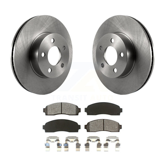 Brake Rotor And Semi-Metallic Pad Front Kit For Ford Ranger Mazda B4000 Explorer