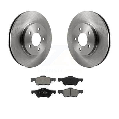 Brake Rotors & Semi-Metallic Pad Front Kit For Ford Escape Mazda Tribute Mercury