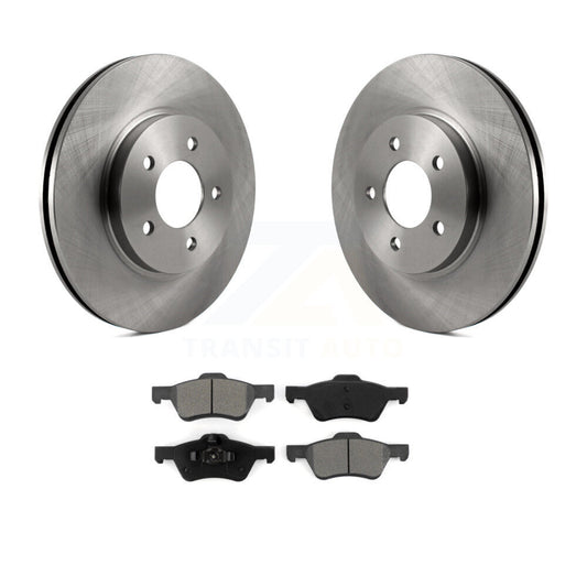Brake Rotors & Semi-Metallic Pad Front Kit For Ford Escape Mazda Tribute Mercury