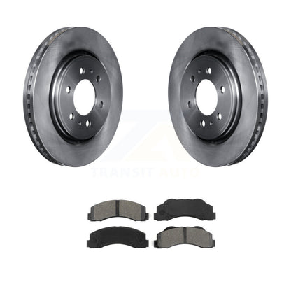 Disc Brake Rotor & Semi-Metallic Pad Front Kit For Ford F-150 Expedition Lincoln