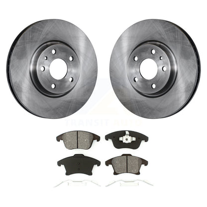 Disc Brake Rotors And Semi-Metallic Pads Front Kit For Ford Fusion Lincoln MKZ