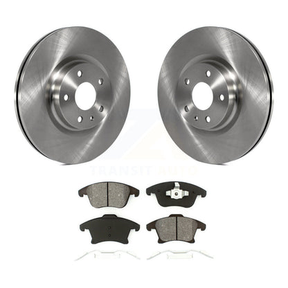 Disc Brake Rotors And Semi-Metallic Pads Front Kit For Ford Fusion Lincoln MKZ