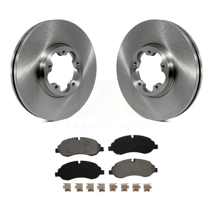 Disc Brake Rotors & Semi-Metallic Pad Front Kit For Ford Transit-250 Transit-150