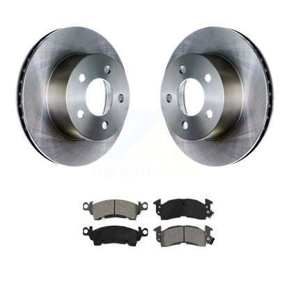 Disc Brake Rotors And Semi-Metallic Pads Front Kit For Jeep Grand Wagoneer