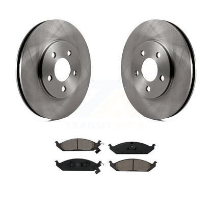 Brake Rotor Semi-Metallic Pad Front Kit For Chrysler Sebring Cirrus Dodge Breeze