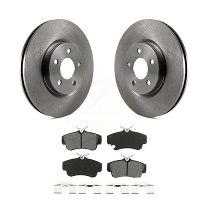 Disc Brake Rotors And Semi-Metallic Pads Front Kit For Chrysler PT Cruiser