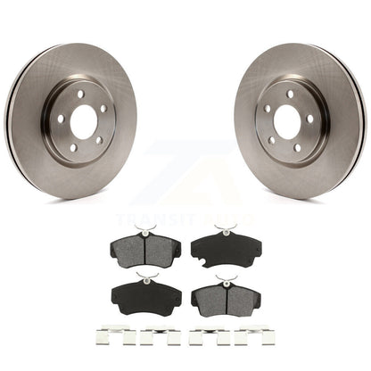 Disc Brake Rotors Semi-Metallic Pad Front Kit For Chrysler PT Cruiser Dodge Neon