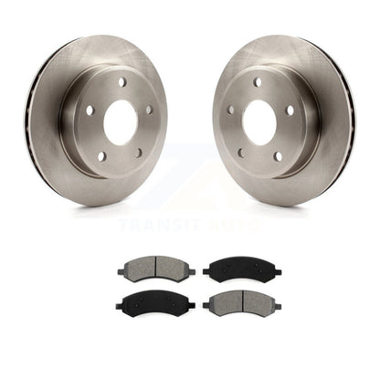 Brake Rotor & Semi-Metallic Pad Front Kit For Dakota Dodge Ram Mitsubishi Raider