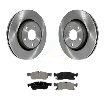Brake Rotors & Semi-Metallic Pad Front Kit For Jeep Grand Cherokee Dodge Durango