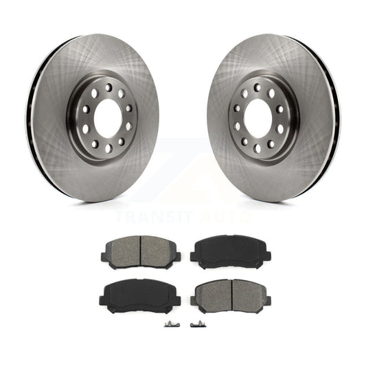 Disc Brake Rotors And Semi-Metallic Pads Front Kit For Chrysler 200 Dodge Dart