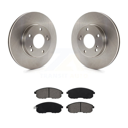 Disc Brake Rotors And Semi-Metallic Pad Front Kit For Nissan Maxima INFINITI I30