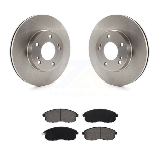Disc Brake Rotors And Semi-Metallic Pad Front Kit For Nissan Maxima INFINITI I30