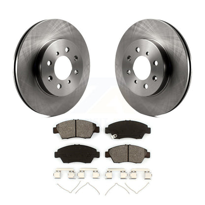 Disc Brake Rotors And Semi-Metallic Pads Front Kit For Honda Fit Civic del Sol