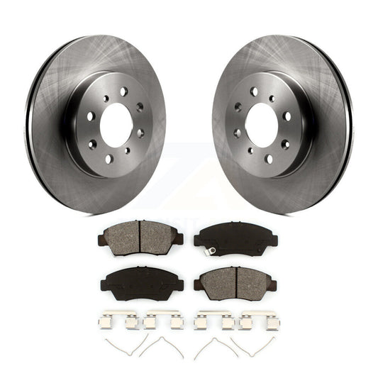 Disc Brake Rotors And Semi-Metallic Pads Front Kit For Honda Fit Civic del Sol