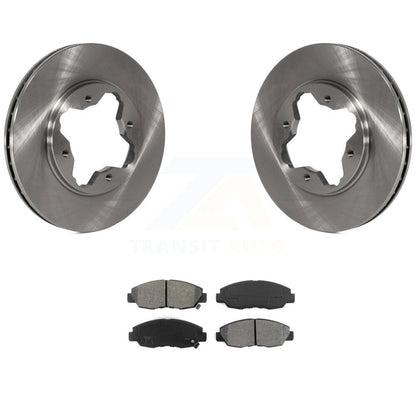 Disc Brake Rotors And Semi-Metallic Pads Front Kit For Honda Accord Acura CL