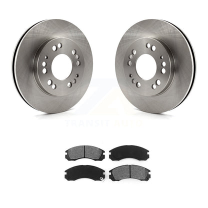Disc Brake Rotors Semi-Metallic Pad Front Kit For Eagle Talon Plymouth Laser AWD