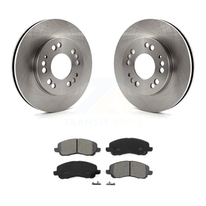 Brake Rotors Semi-Metallic Pad Front Kit For 2001 Mitsubishi Eclipse Galant 2.4L
