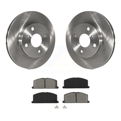 Disc Brake Rotors And Semi-Metallic Pads Front Kit For Toyota Tercel Paseo