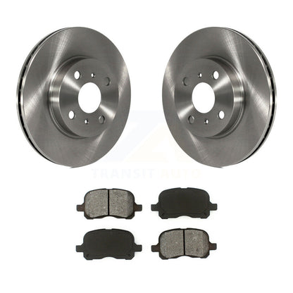 Disc Brake Rotors Semi-Metallic Pad Front Kit For Toyota Corolla Chevrolet Prizm